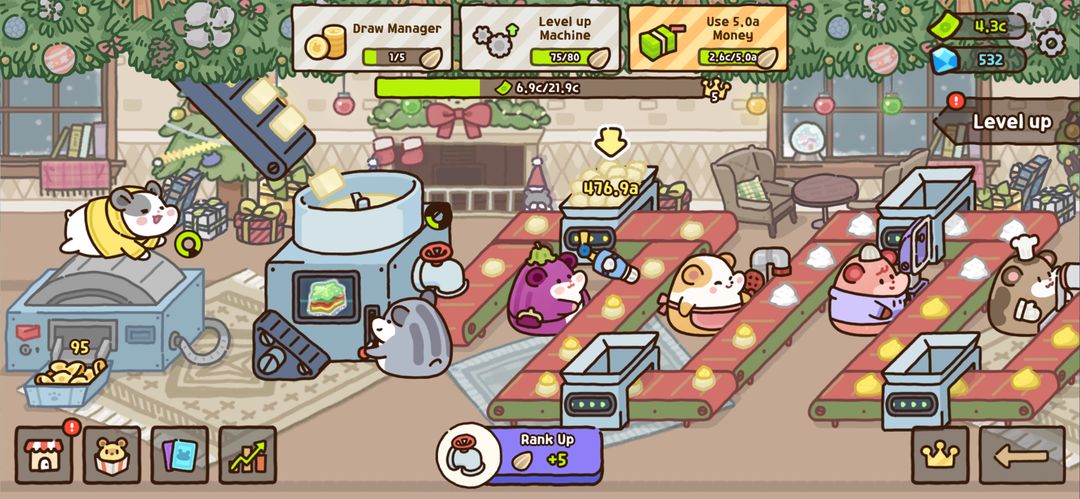 Pabrik kue hamster screenshot game