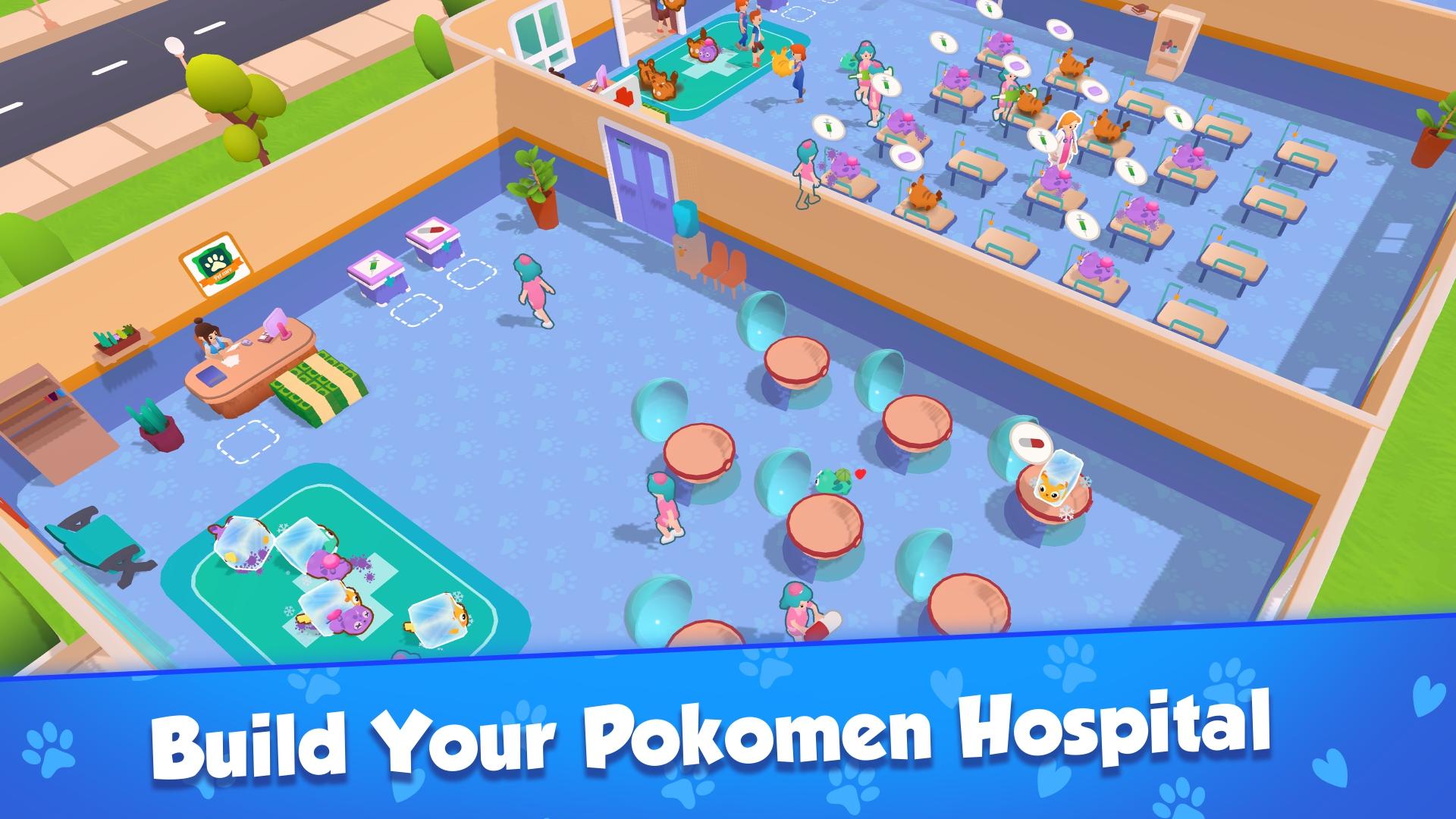 Monster Doctor: Vet Hospital Game Screenshot