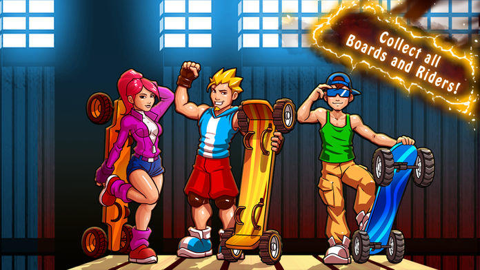 Extreme Skater Game Screenshot