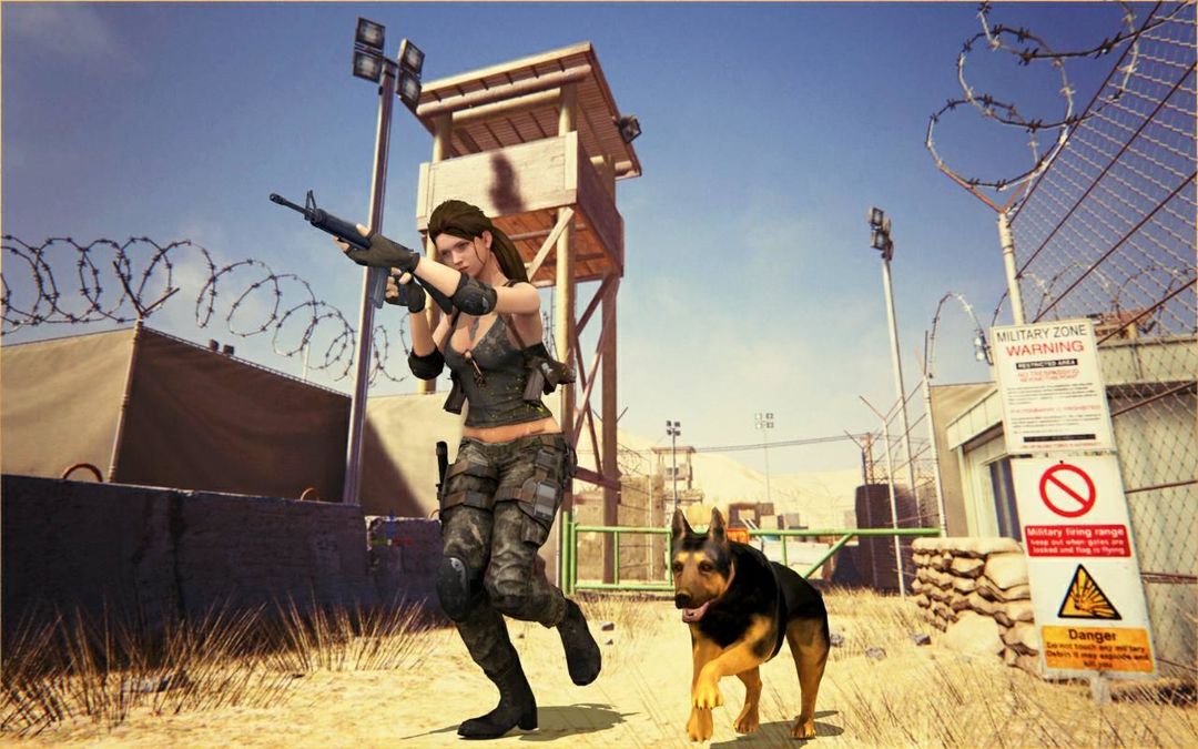 Screenshot of Secret Agent Lara : Frontline Commando TPS