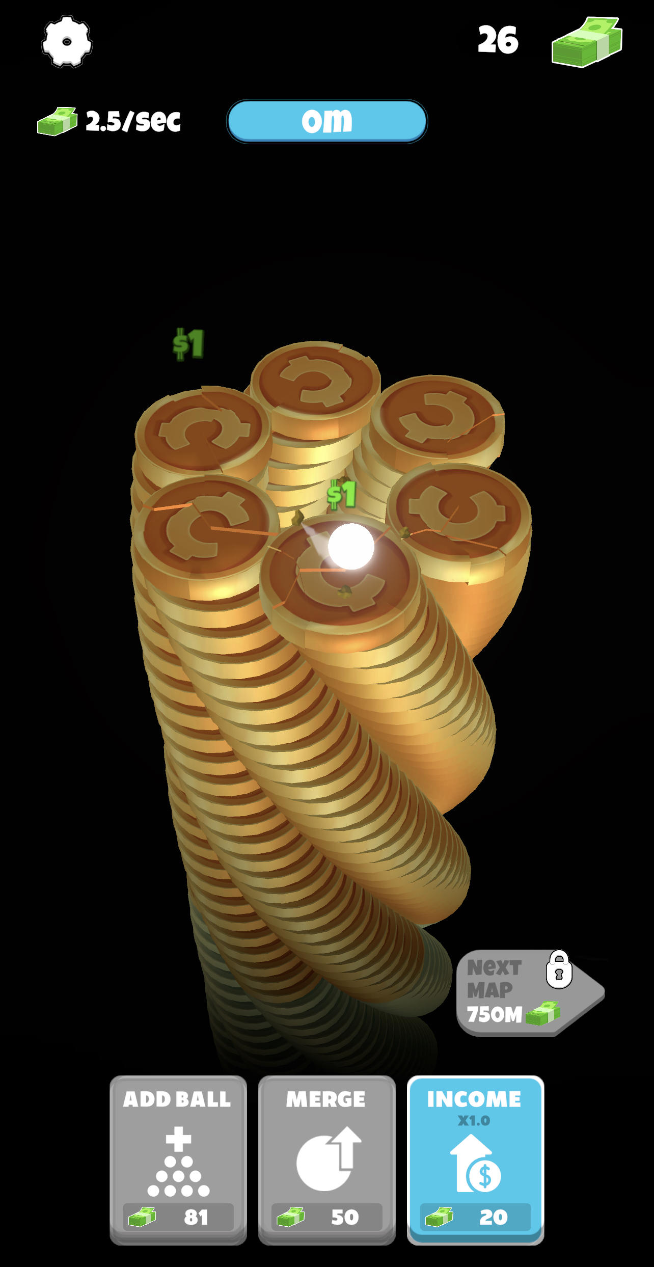 Coin Jump ASMR Game Screenshot