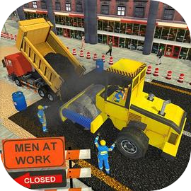 真正的道路建設Sim：城市道路建設者遊戲