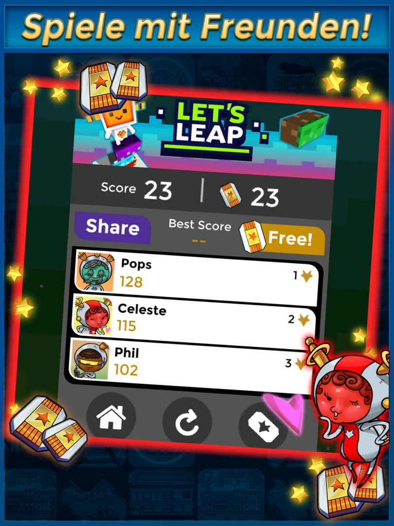 Let's Leap screenshot game