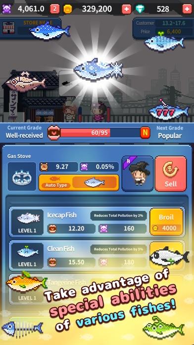 Retro Fish Chef Game Screenshot