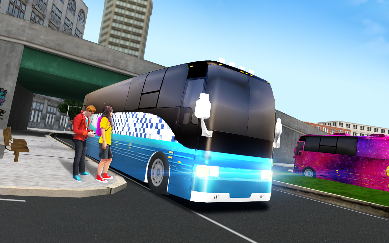 Screenshot 1 of Ultimate Bus Driving- Free 3D Realistic Simulator 2.0