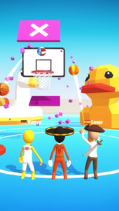 Screenshot 1 of Five Hoops - Basketball Game 18.1.3
