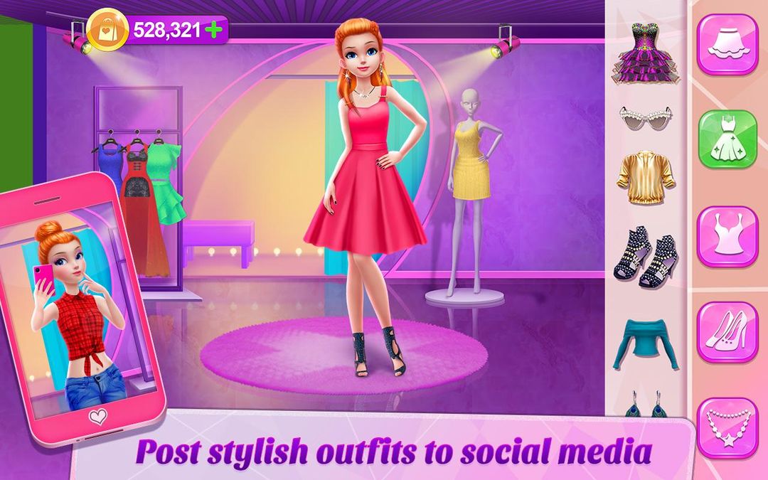 Selfie Queen - Social Star screenshot game