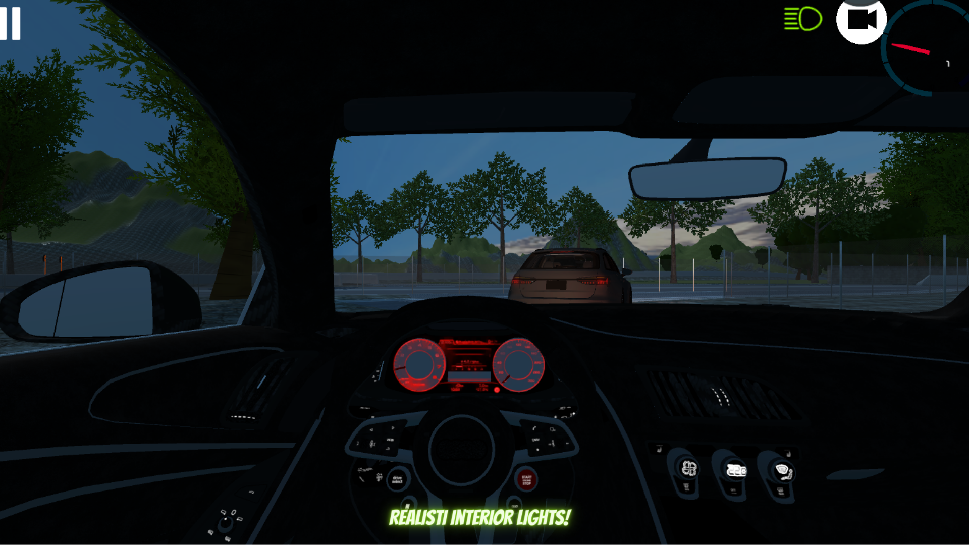 Audi Driving Simulator Game Screenshot