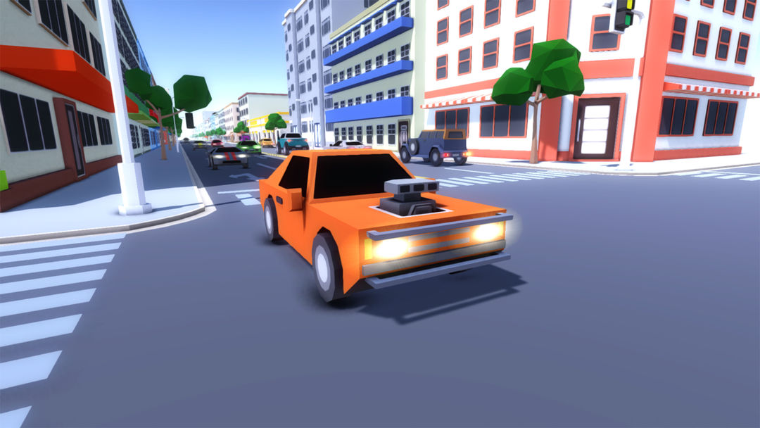 Mini Traffic Racer 게임 스크린 샷