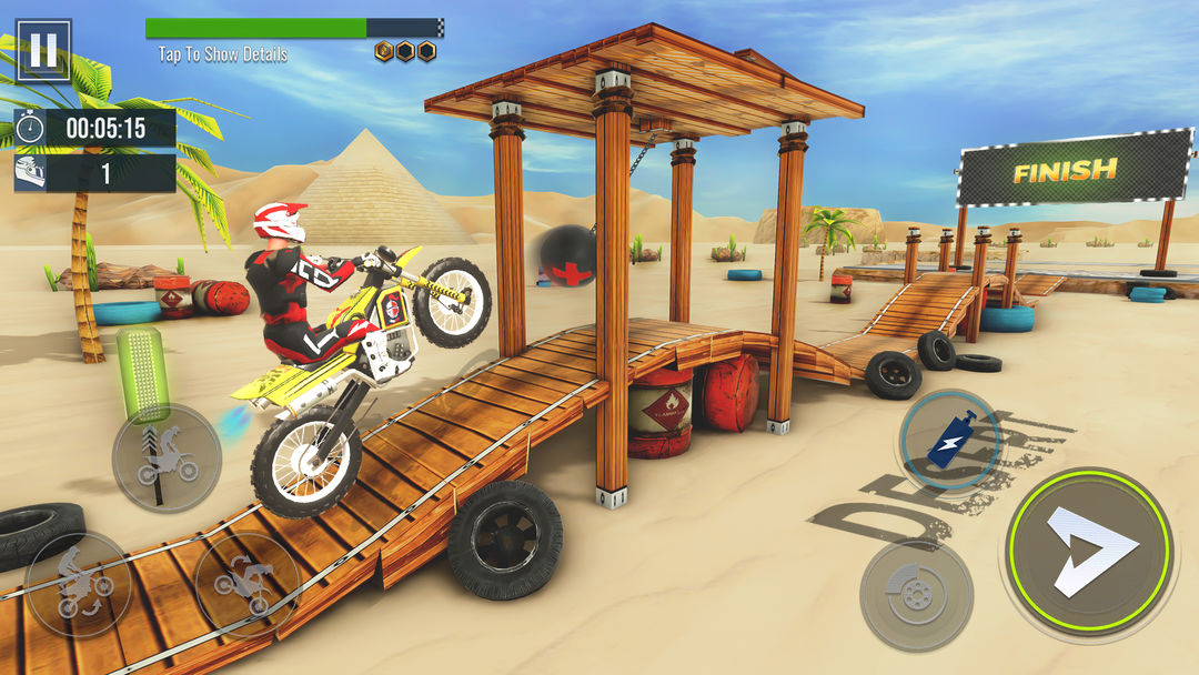 Screenshot of Bike Stunt : Motorcycle Game