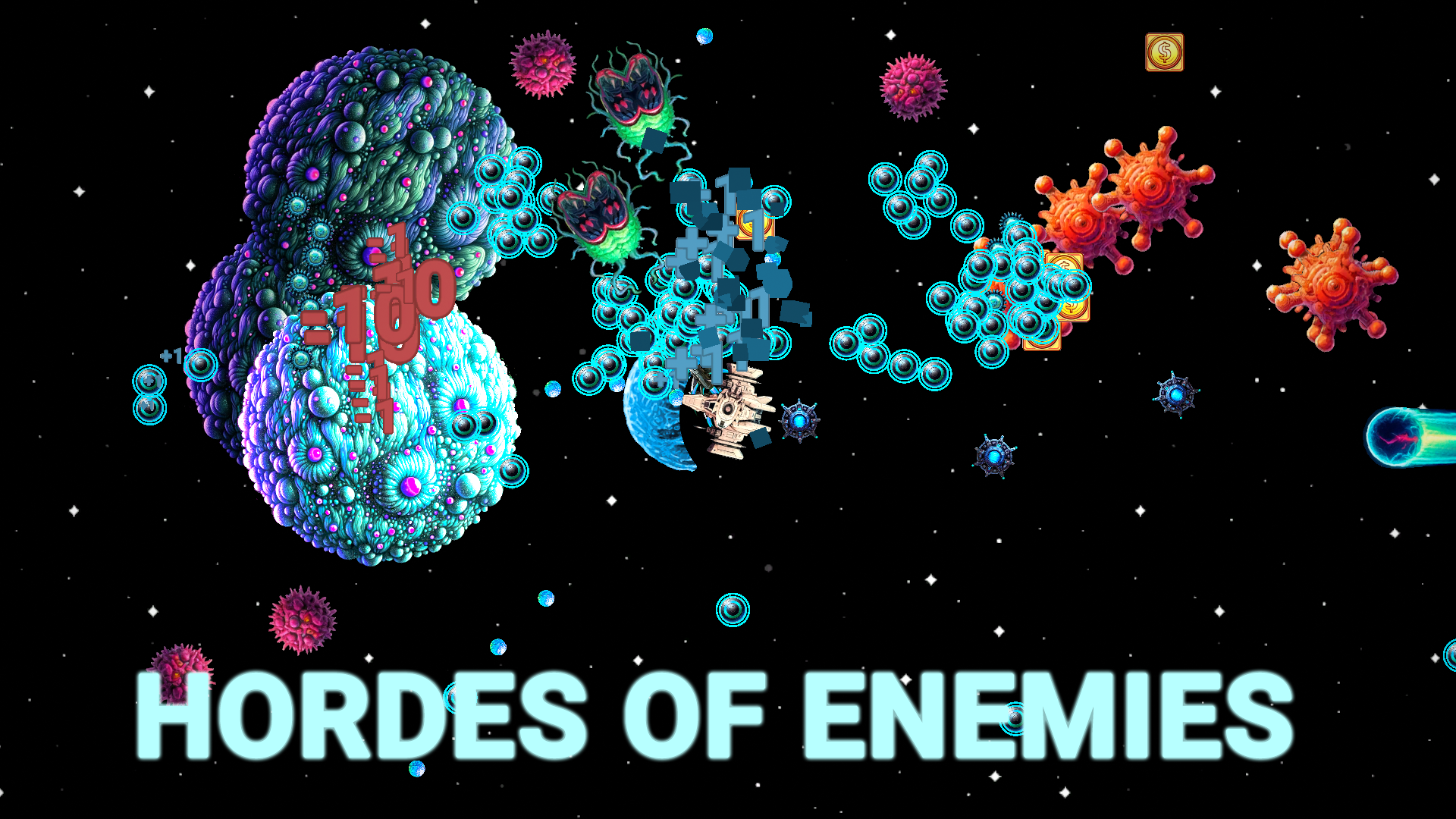 Virus Shooter Game Screenshot