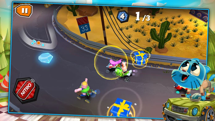 Screenshot 1 of Formula Cartoon All-Stars – Crazy Cart Racing with Your Favorite Cartoon Network Characters 