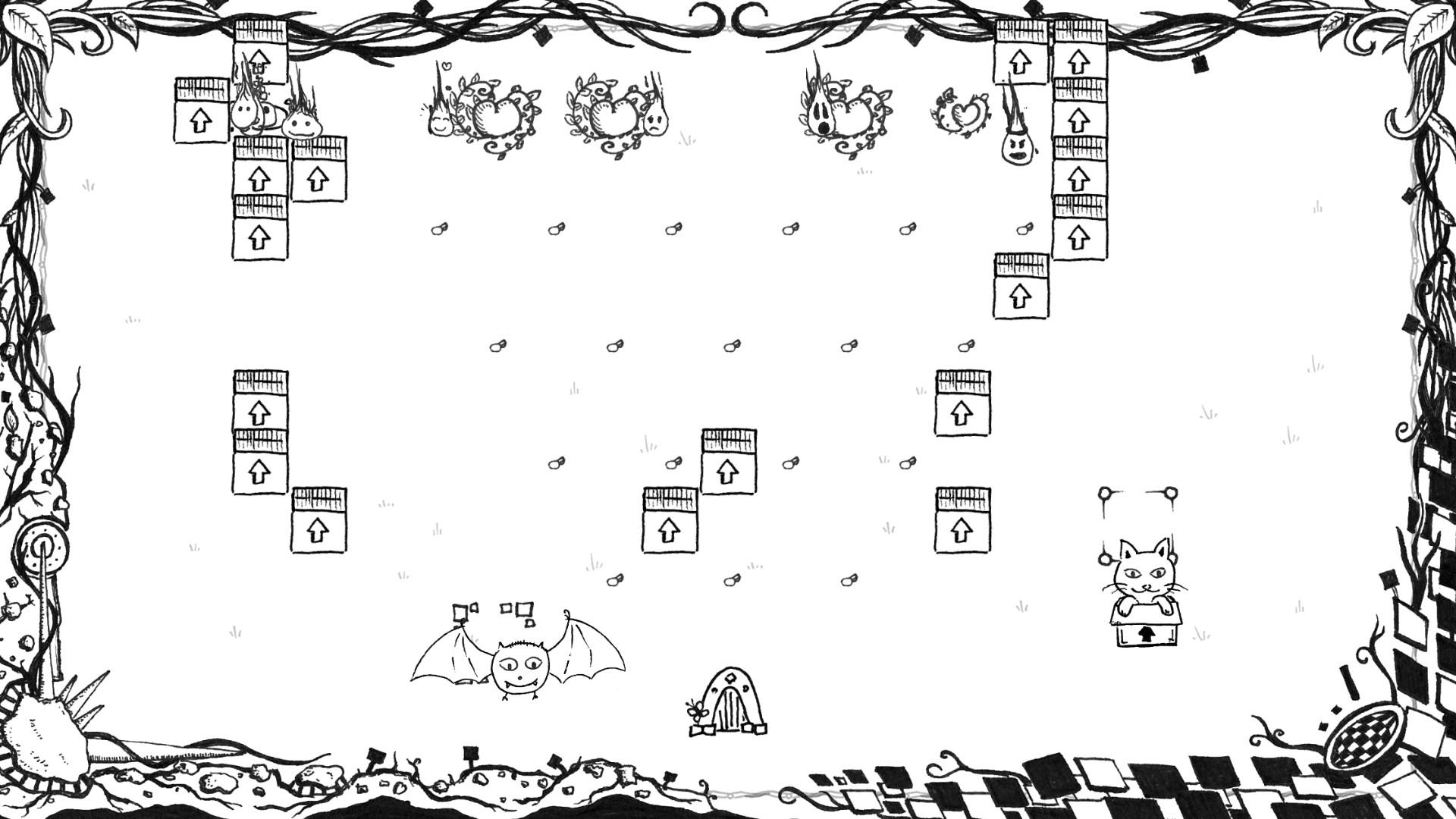 Screenshot of Catty & Batty: The Spirit Guide