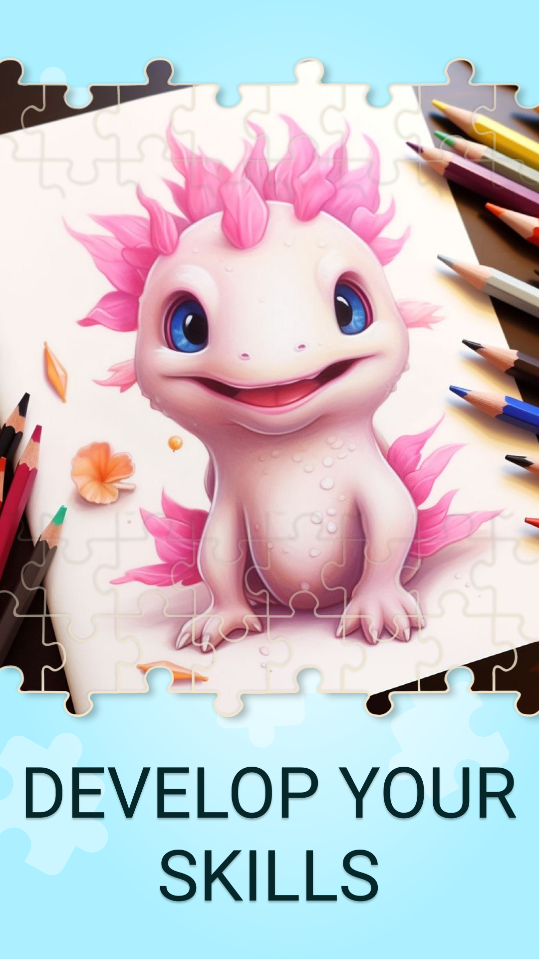 Jogos Puzzles Axolotl offline versão móvel andróide iOS apk baixar  gratuitamente-TapTap