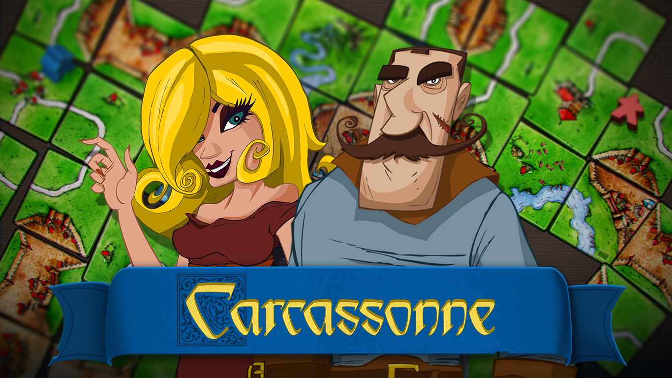 Cuplikan Layar Game Carcassonne