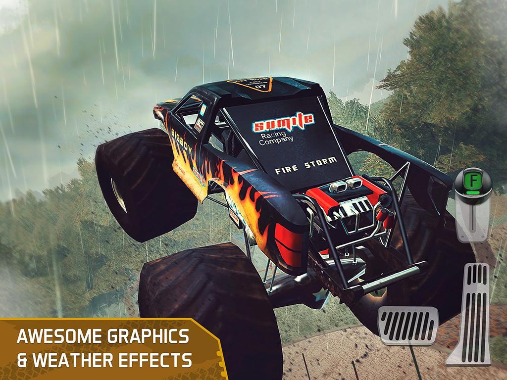 4x4 Dirt Offroad Parking Game Screenshot