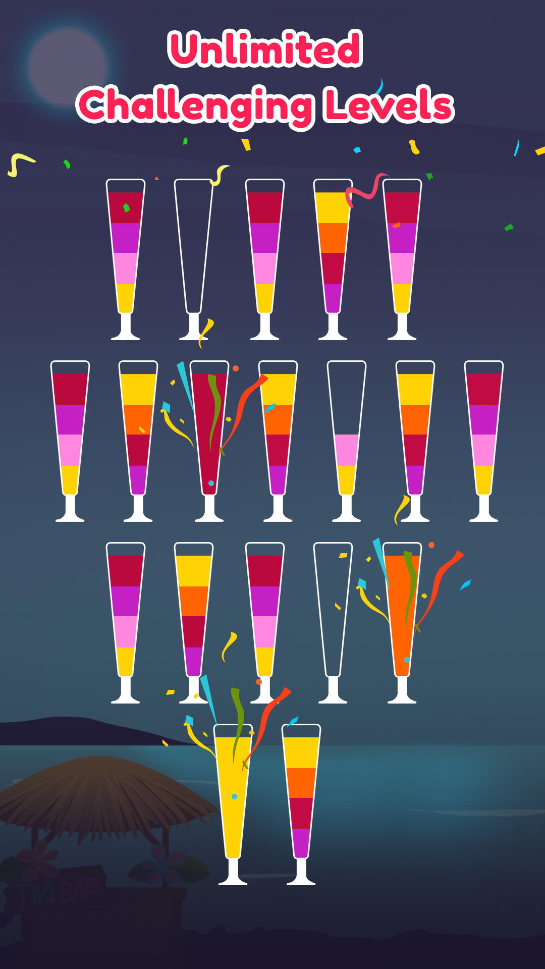 Screenshot of Water Sort - Color Puzzle Game