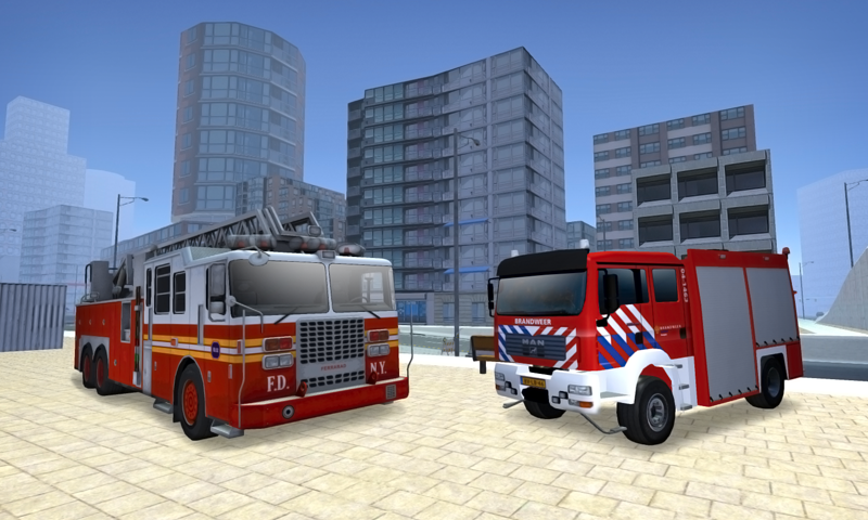 Fire Truck Simulator 2016 ゲームのスクリーンショット
