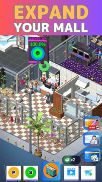 Idle Grand Mall Tycoon - Shop ภาพหน้าจอเกม