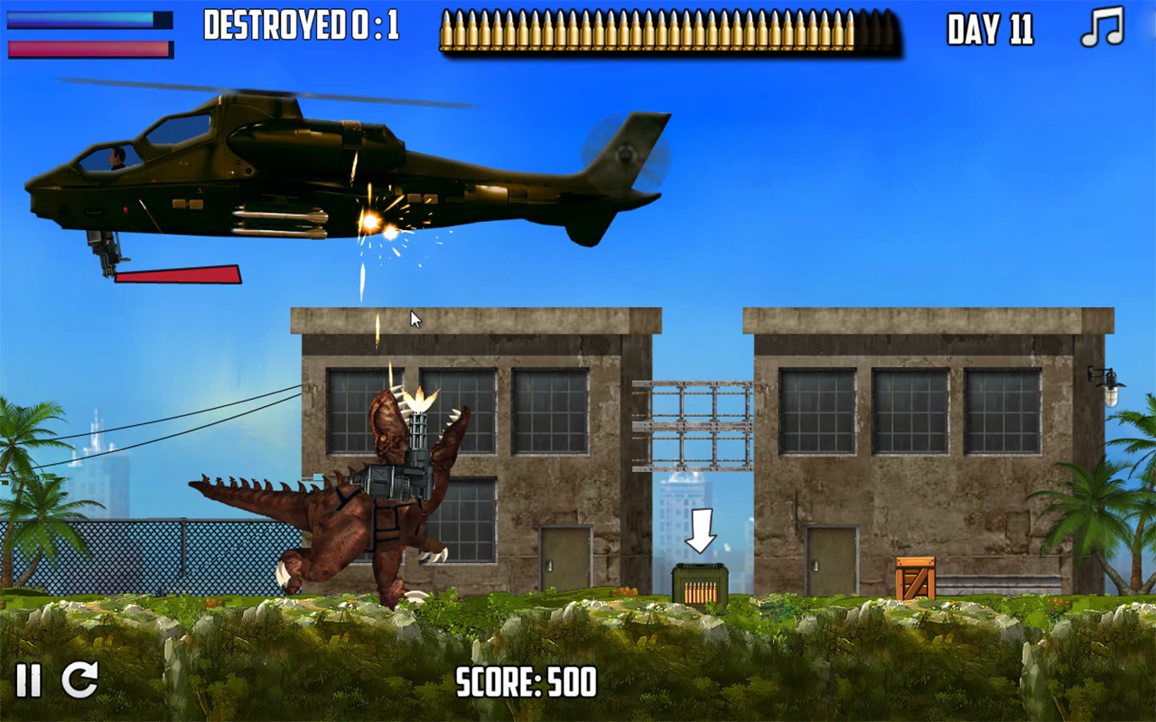 Cuplikan Layar Game Mexico Rex