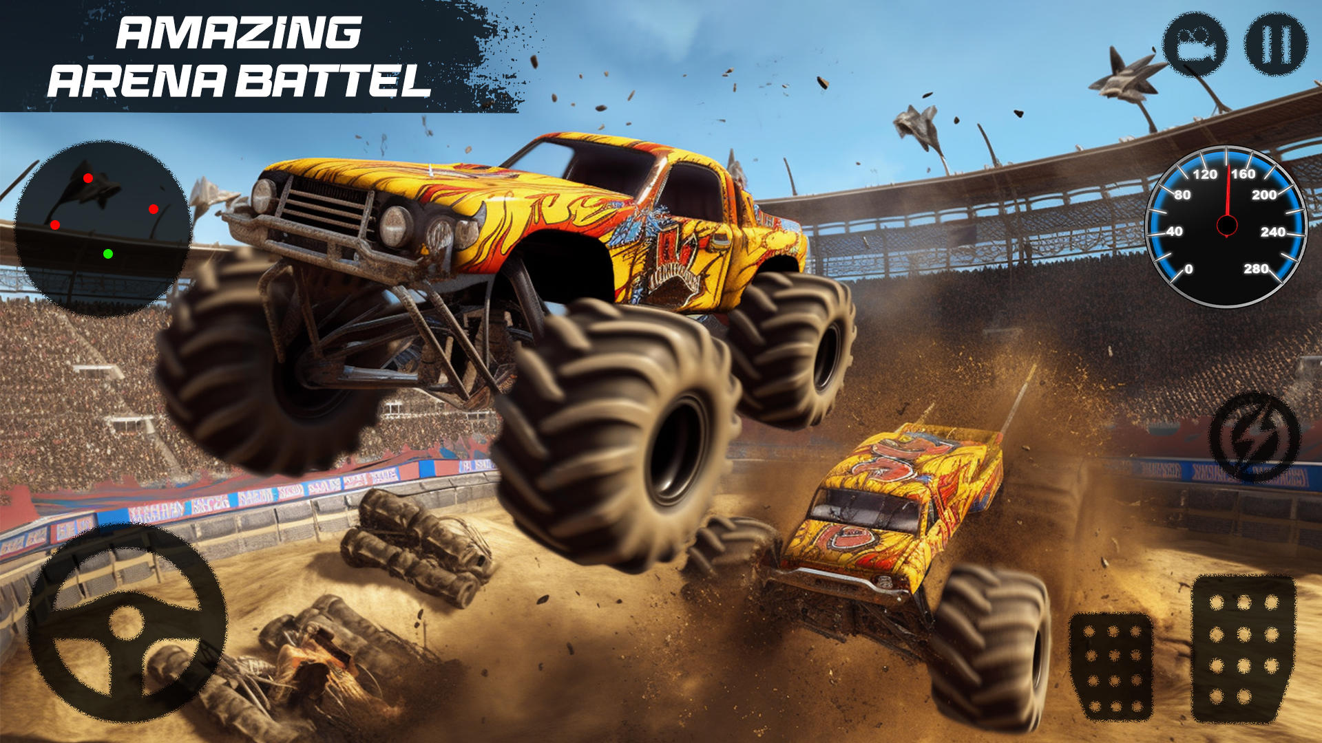 Screenshot of Demolition Derby Monster Truck