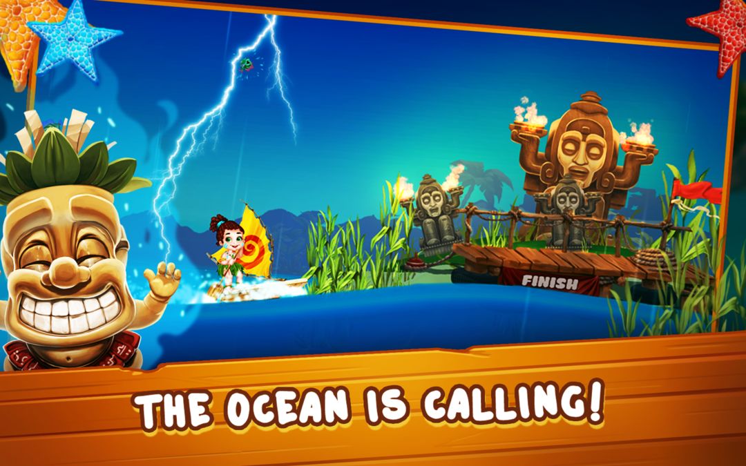 Ocean Hero Boat Race Adventure screenshot game