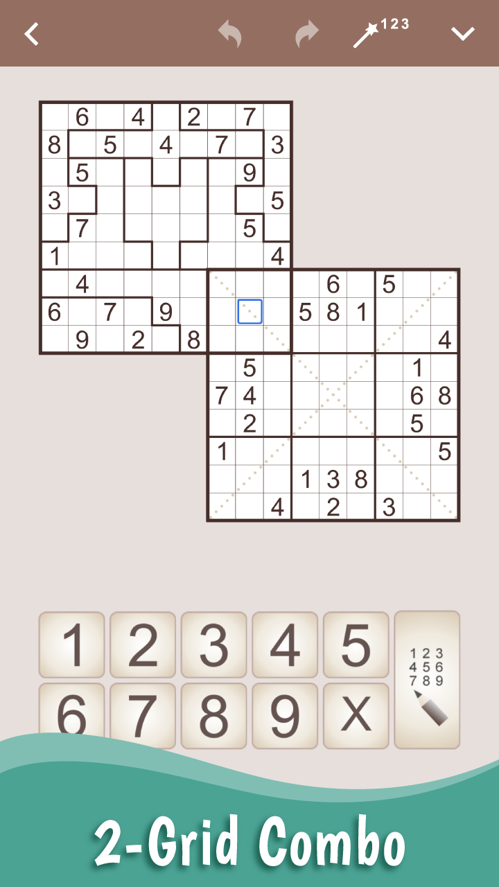 MultiSudoku: Samurai Sudoku ภาพหน้าจอเกม