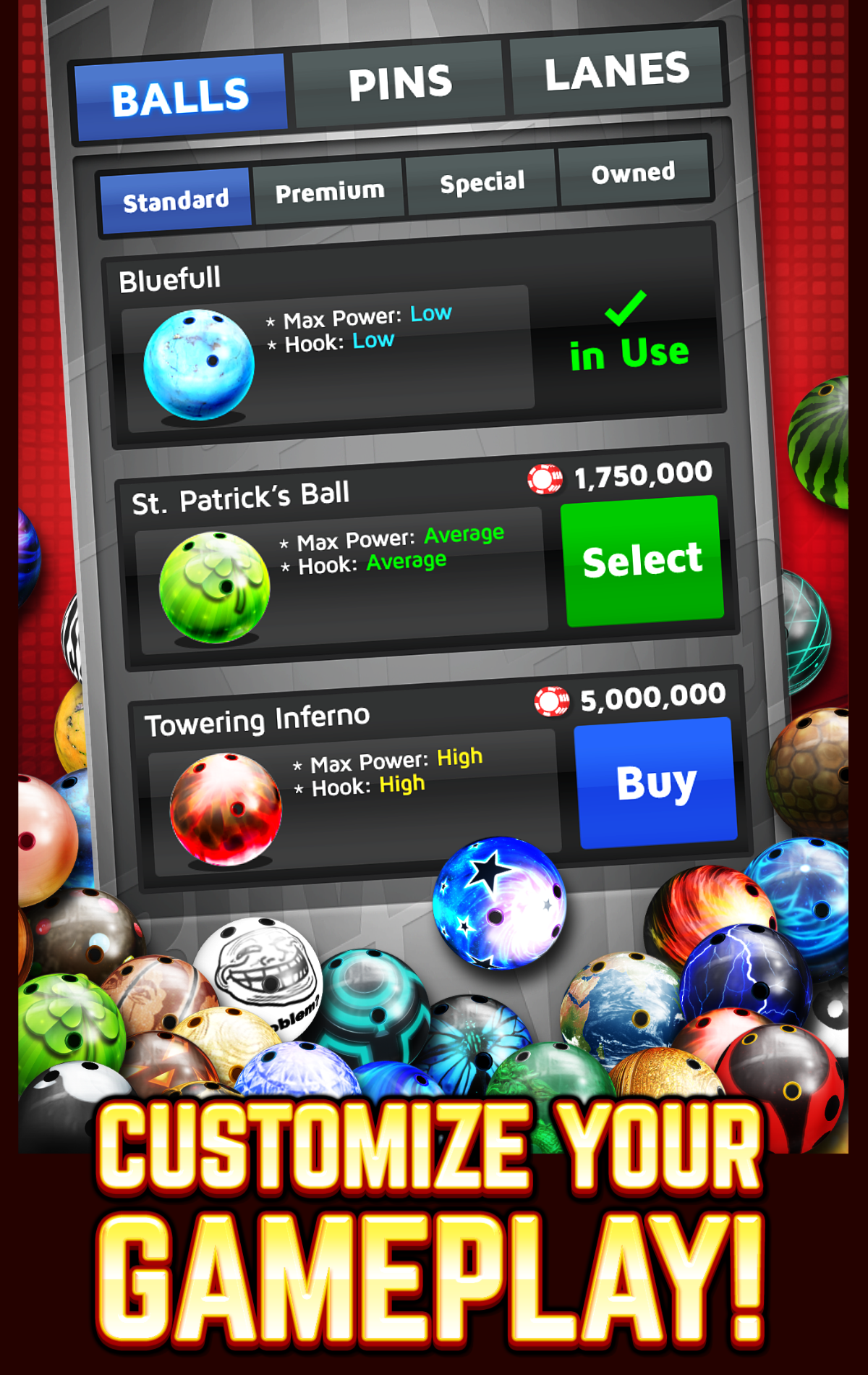 Screenshot of Bowling King