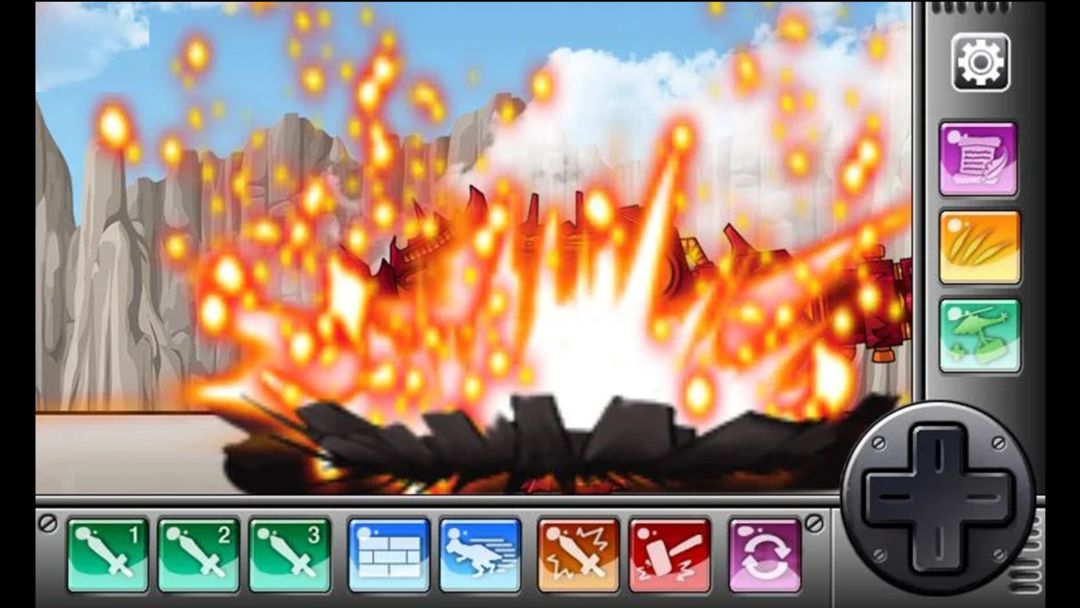 합체! 다이노 로봇 - 파이어 티라노: 공룡 전투 게임 게임 스크린 샷