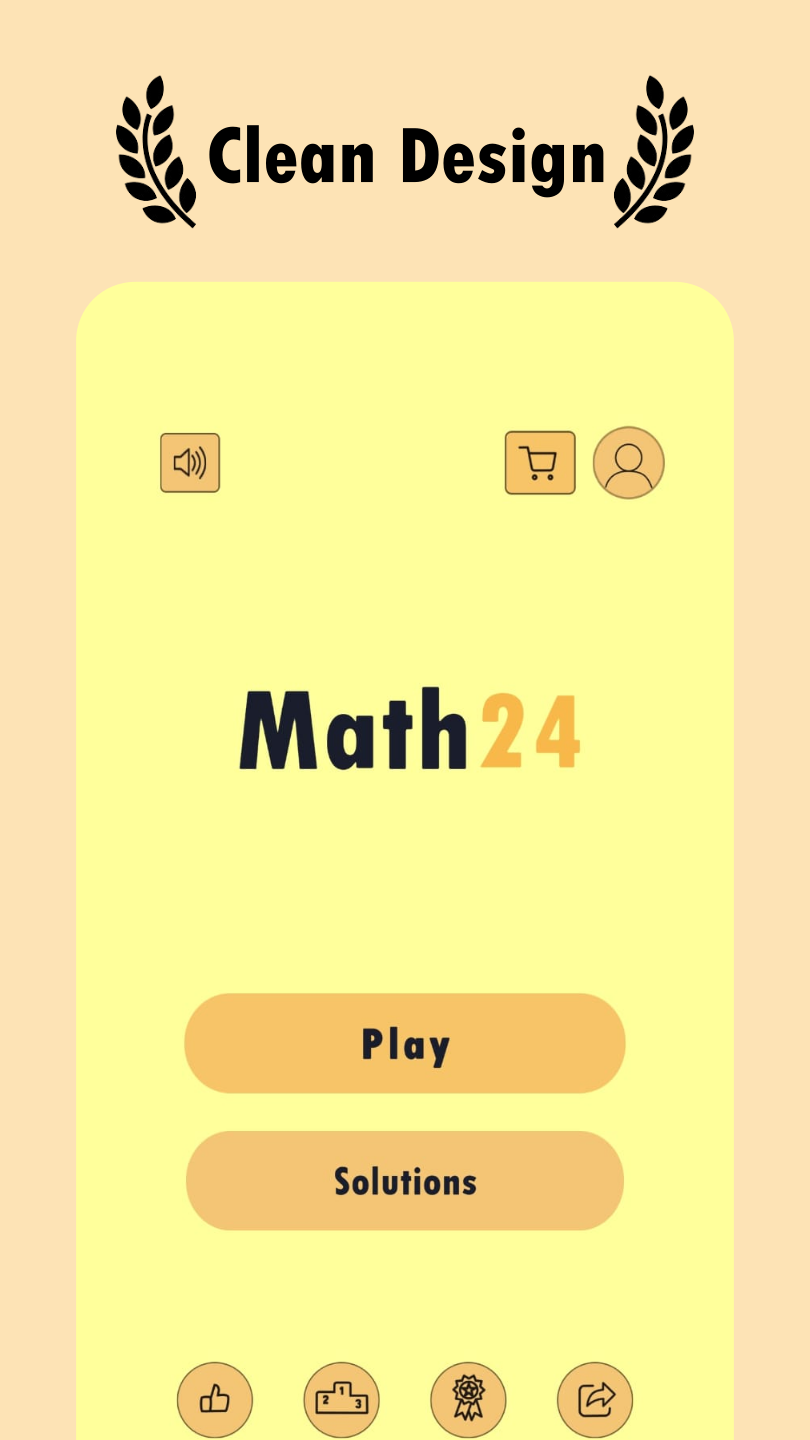 Скриншот игры Math 24 - 24 Game & 24 Solver