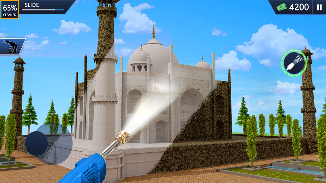 Power Gun - Washing Simulator ภาพหน้าจอเกม
