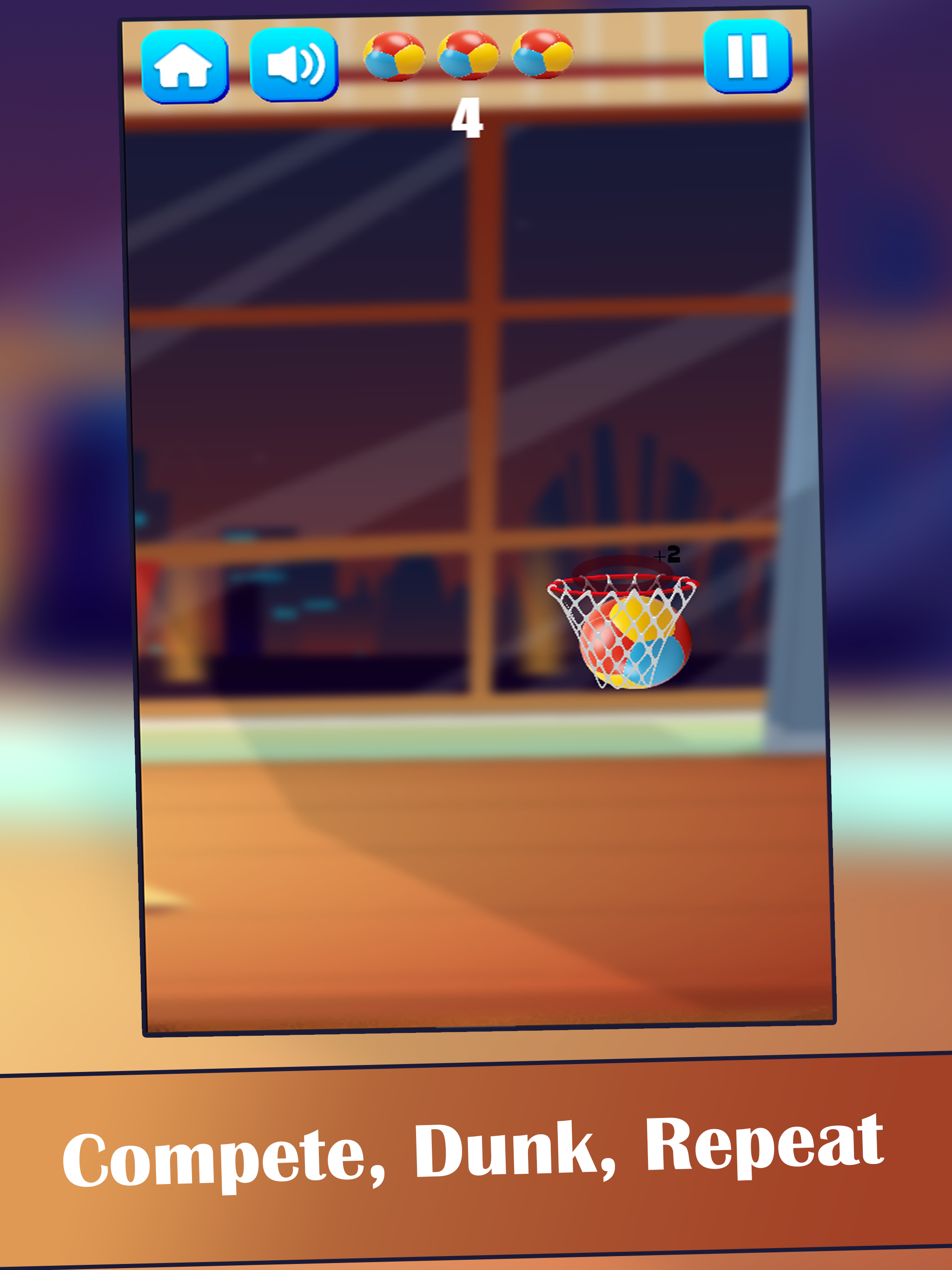 Screenshot of Dunk Mageddon