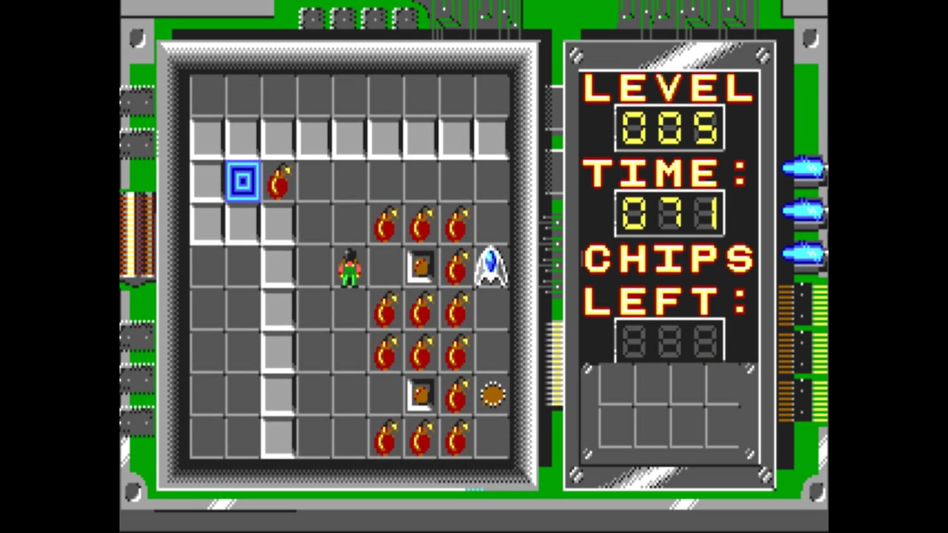 Screenshot 1 of 칩의 도전 - 오리지널 DOS 클래식 