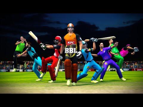 Screenshot of the video of Big Bash Cricket