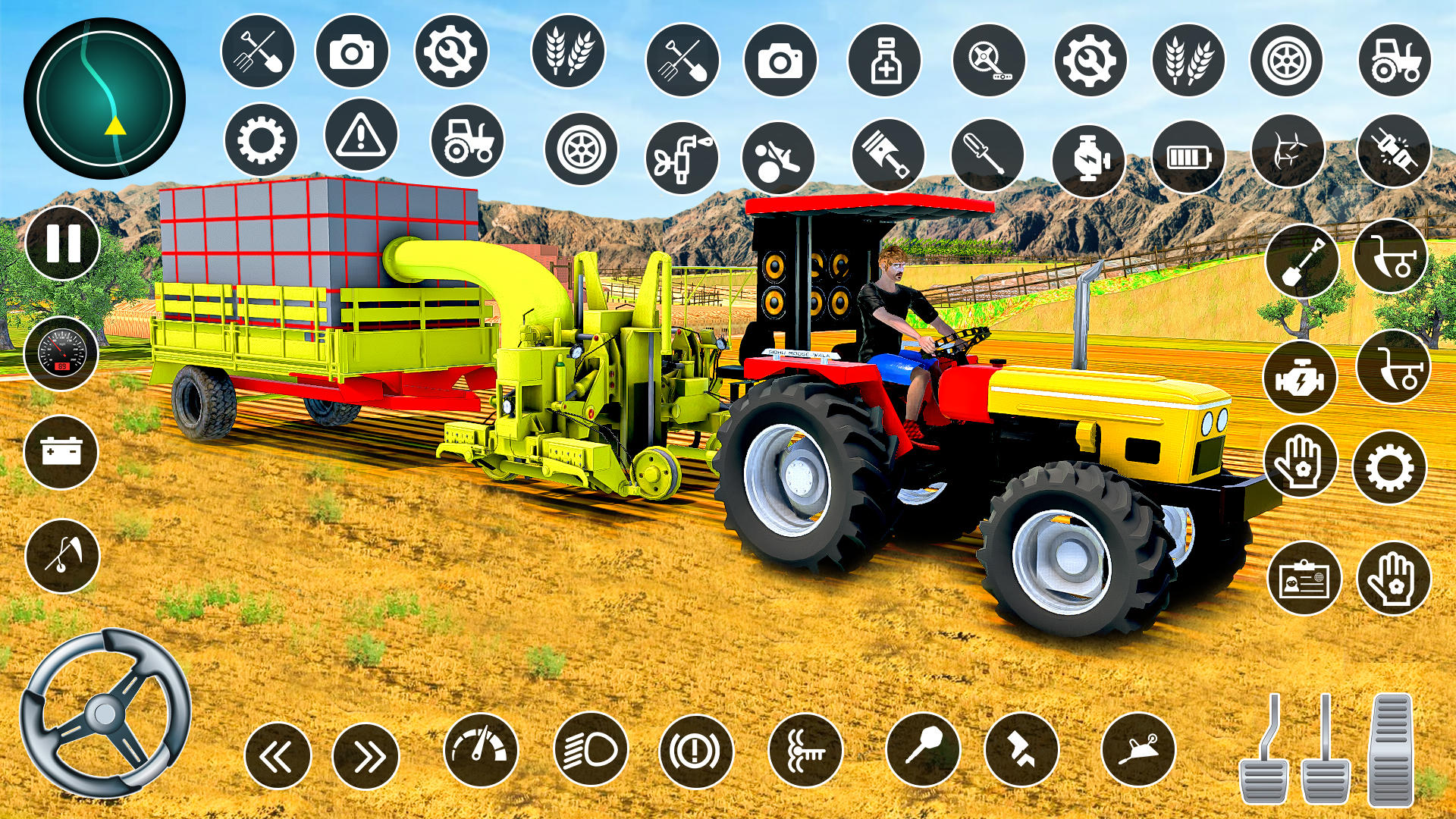 Screenshot 16 of Indian Tractor Farming Game 3D 