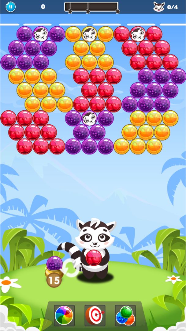 Screenshot of Shoot Bubble Blaster Bubble Game