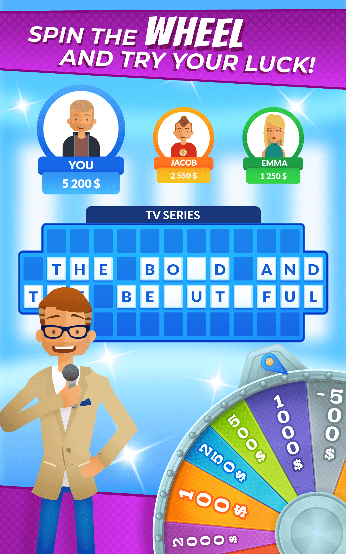 Spin of Fortune - Quiz 게임 스크린샷