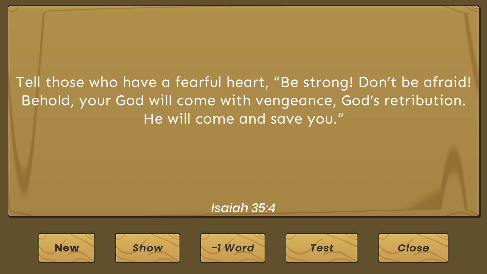 Screenshot of Overcome the Darkness