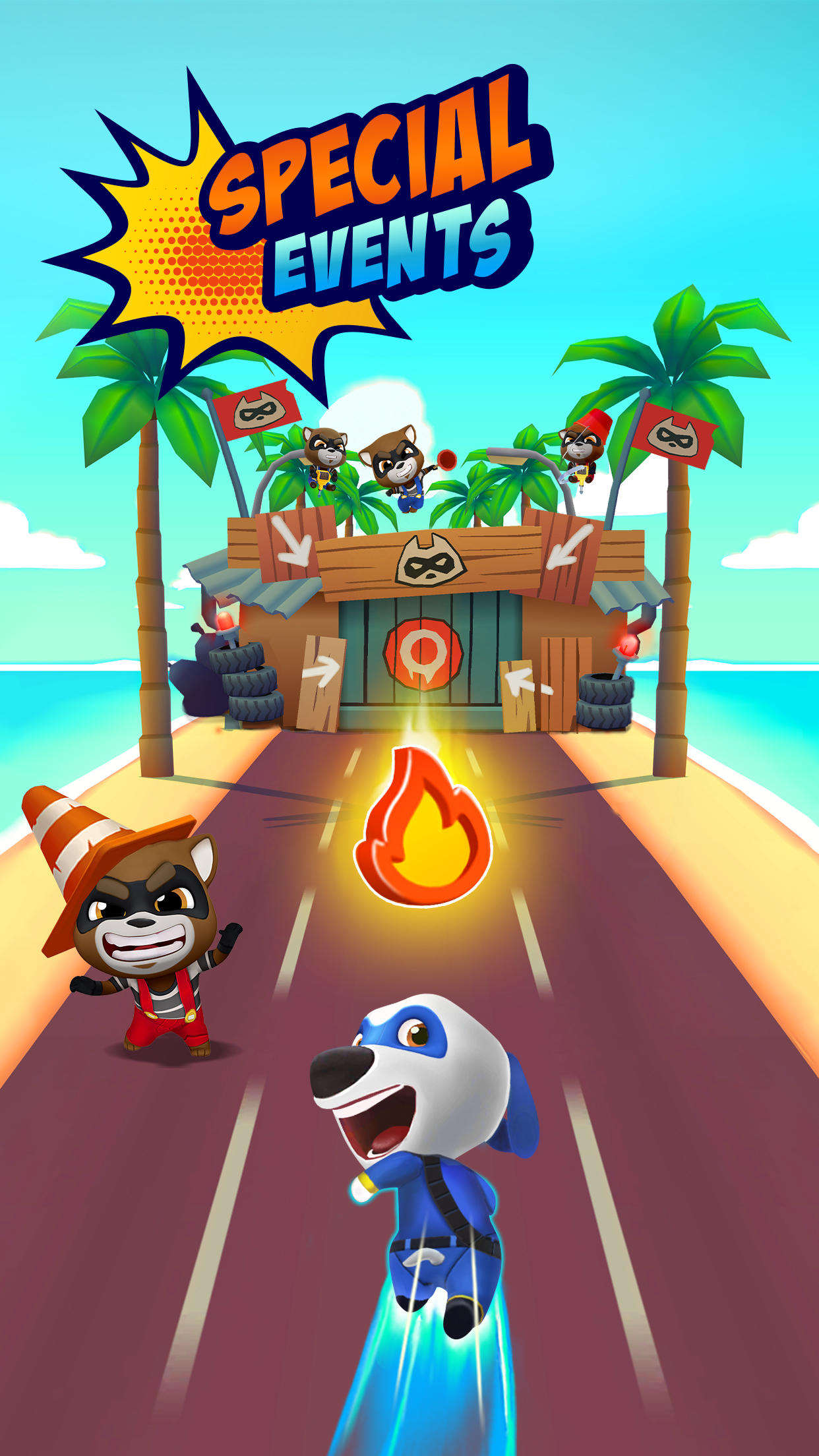 Talking Tom: Hero Dash Run Game Screenshot