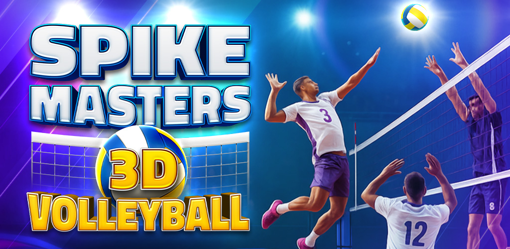 Banner of Spike Masters 3D Volleyball 