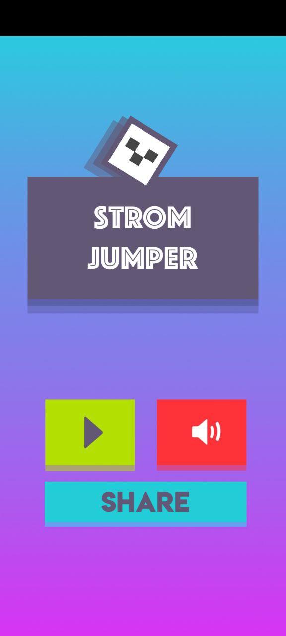 Strom Jumper Game Screenshot