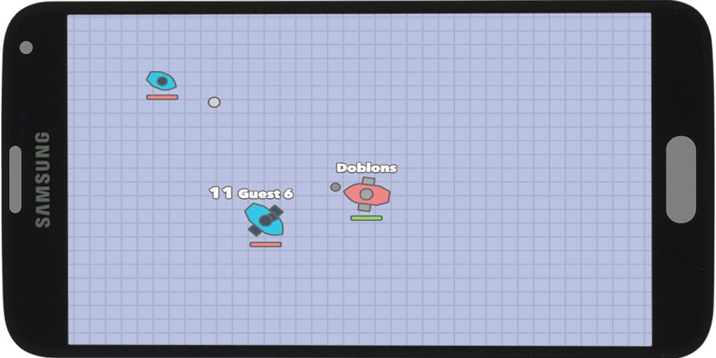 Doblans.io screenshot game