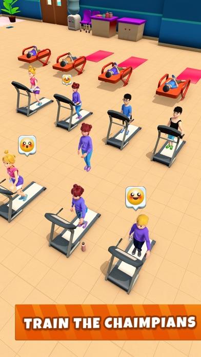 Cuplikan Layar Game Gym Fitness Idle Games