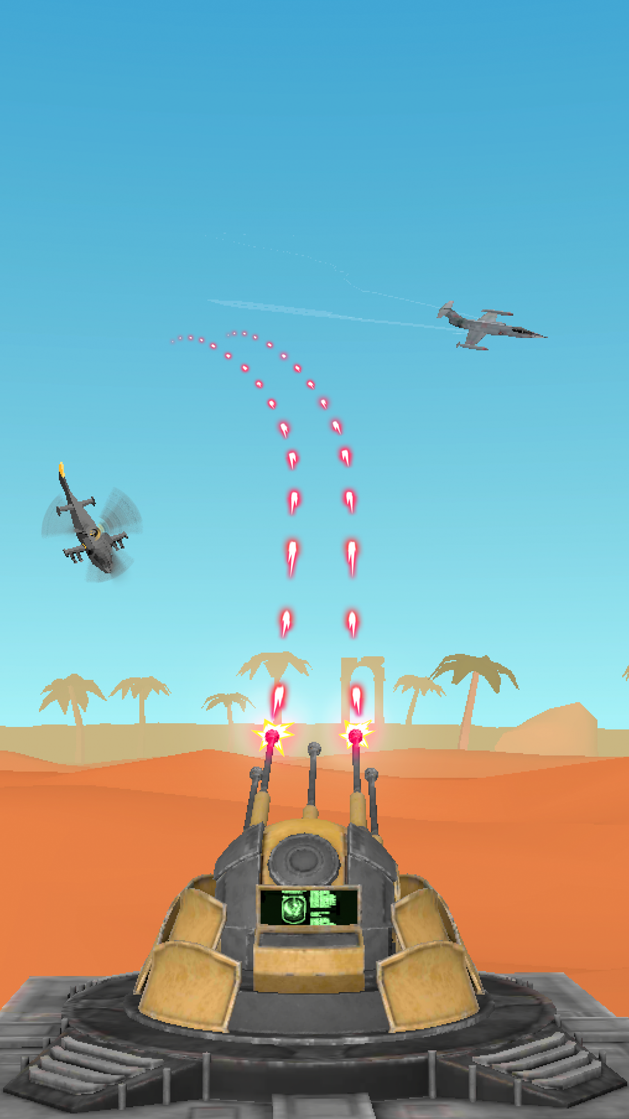 Screenshot of Air Defense: Airplane Shooting