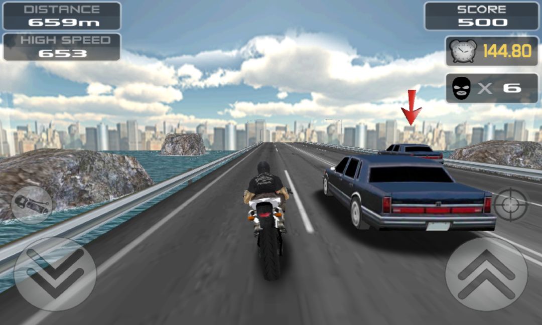 MOTO KILL 3D screenshot game