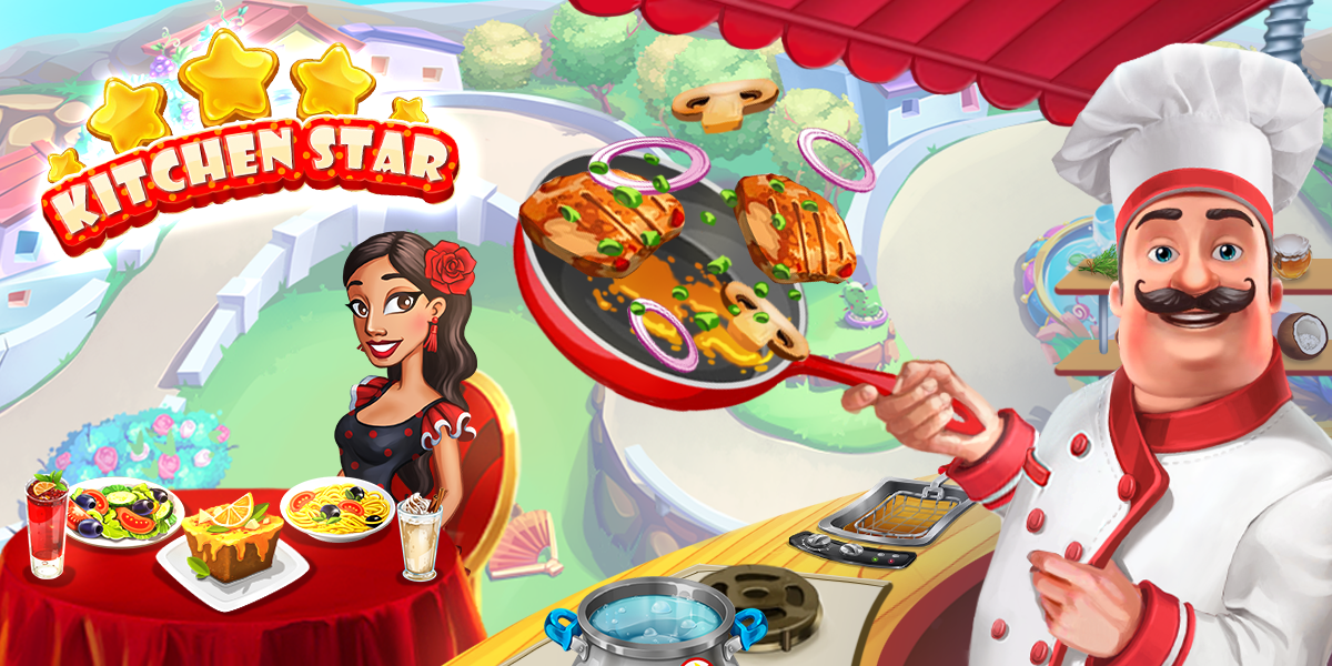 Restaurant: Kitchen Star Game Screenshot