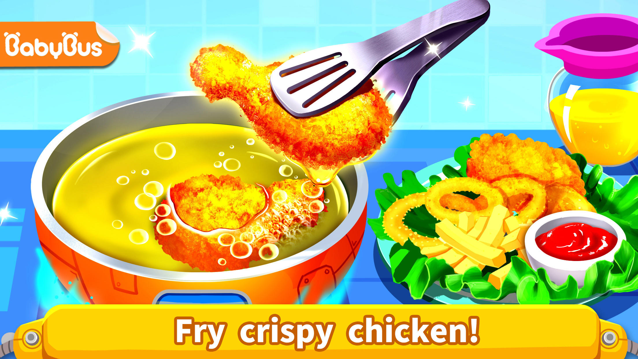 Little Panda's Space Kitchen ภาพหน้าจอเกม