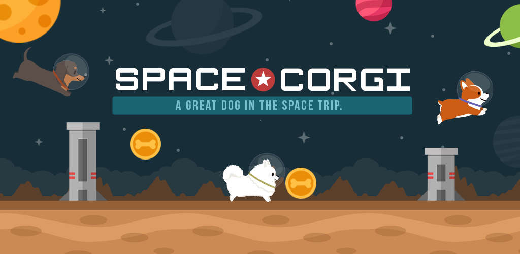 Banner of Space Corgi - Cani che saltano 41