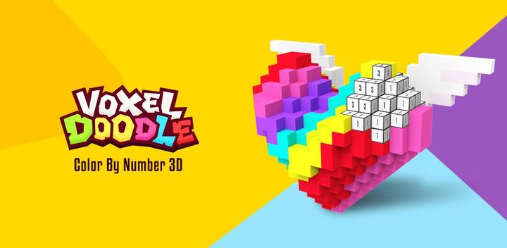 Banner of Voxel Doodle - Color By Number 