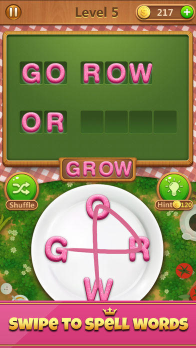 Скриншот игры Word Guru - Puzzle Word Game